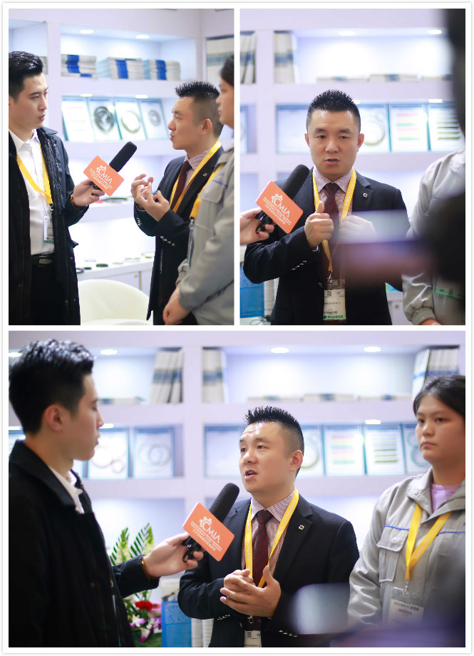 上海寶馬展bauma CHINA 2018訪問(wèn)愛(ài)密特密封公司胡燕林先生