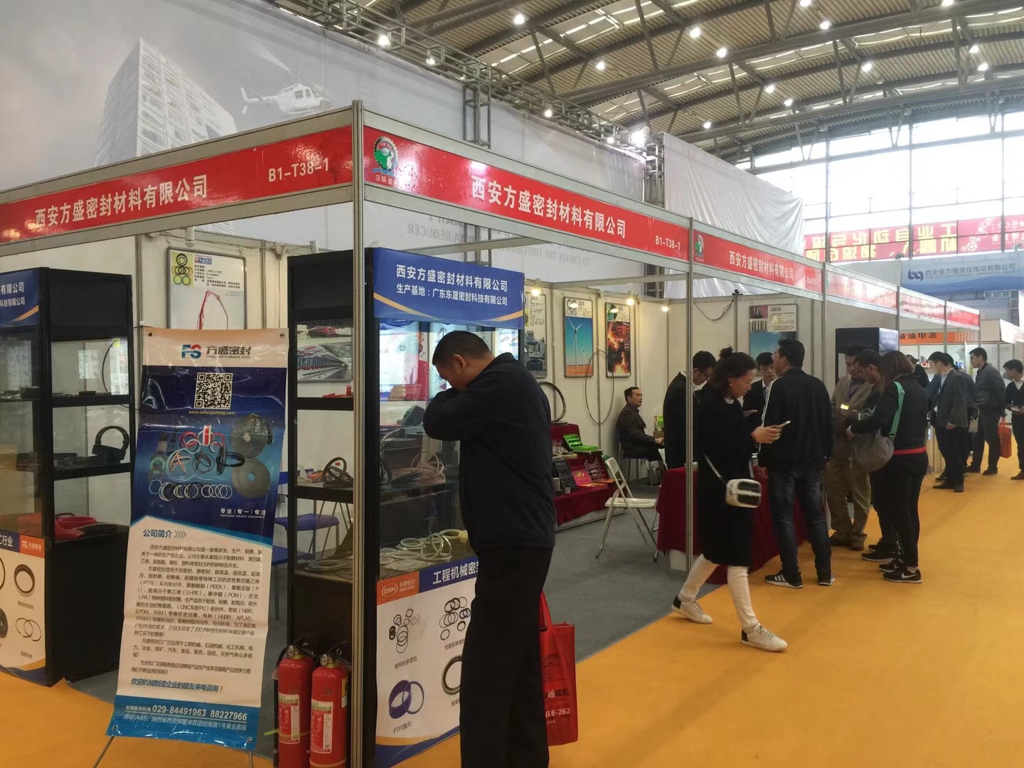 愛密特密封件公司：中國（西安）國際密封工業(yè)技術(shù)展覽會現(xiàn)場